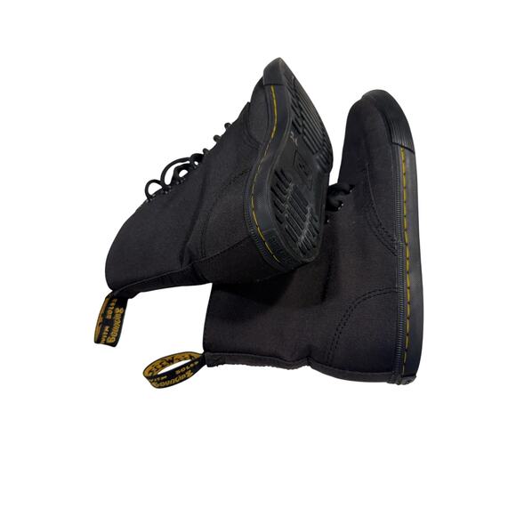 Doc Martin Junior Sheridan Canvas Casual Boots in Black Size 3 - Picture 7 of 10